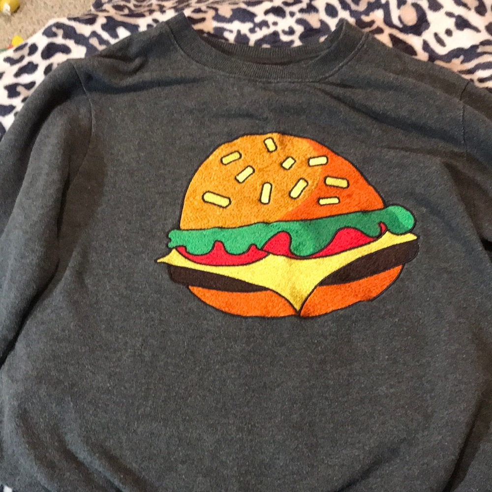 ELEVEN-PARIS !! Embroidered Hamburger !!